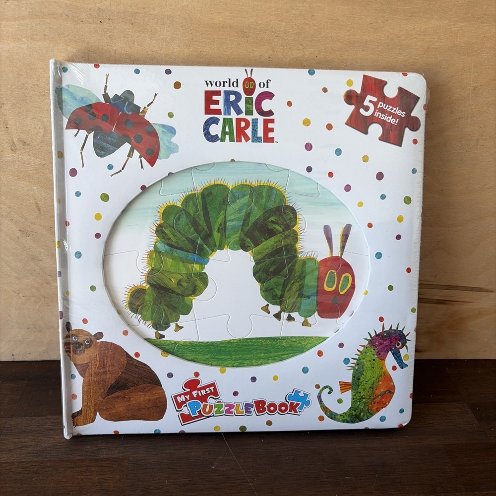 The World of Eric Carle My First Puzzle Book Board Book NEW Factory Sealed